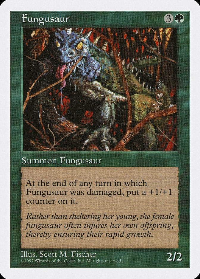 Fungusaur [Fifth Edition] Magic: The Gathering