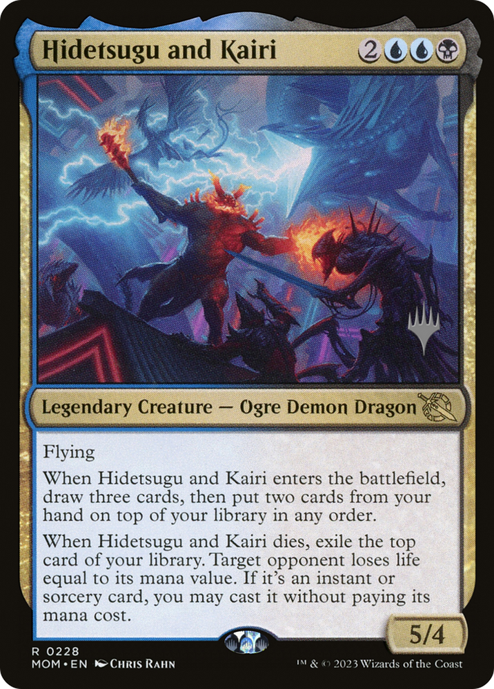 Hidetsugu and Kairi (Promo Pack) [March of the Machine Promos] Magic: The Gathering