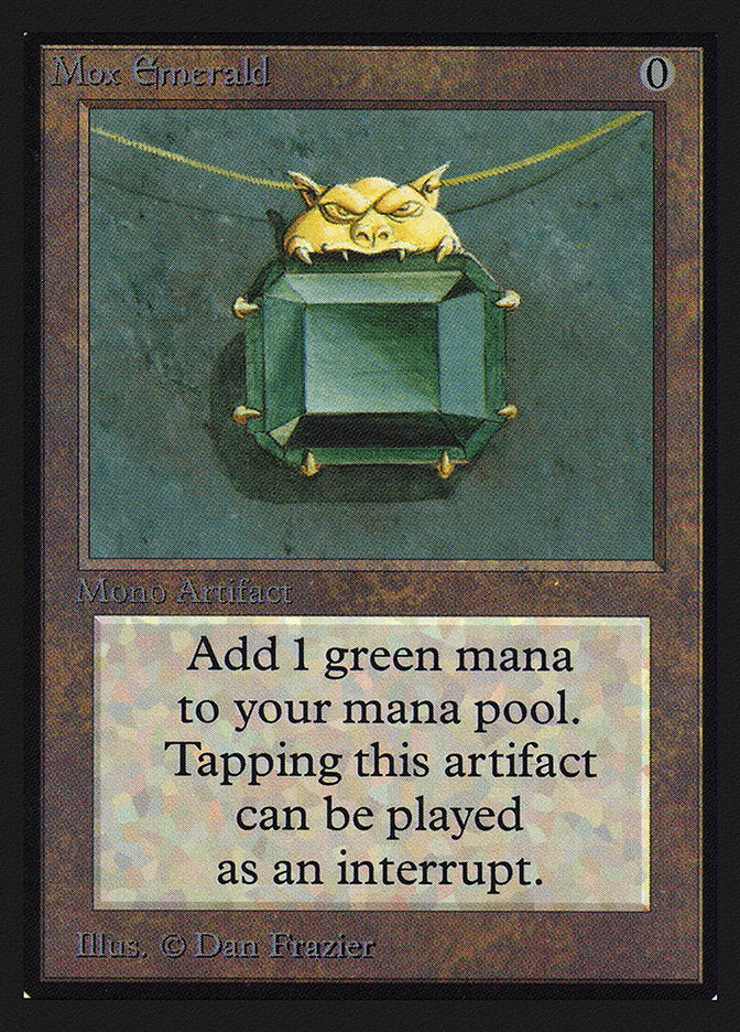 Mox Emerald [Collectors' Edition] Magic: The Gathering