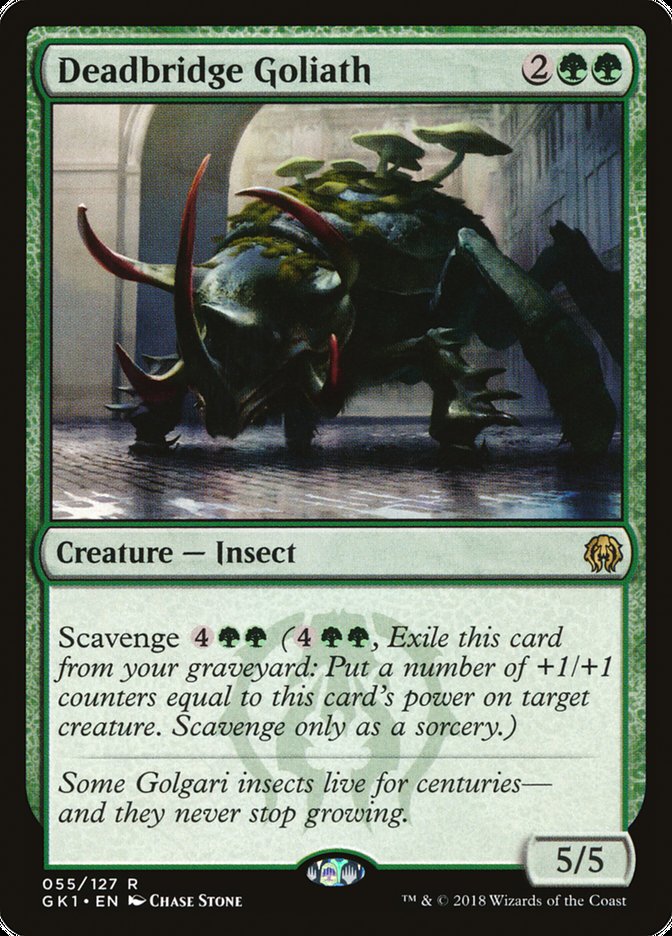 Deadbridge Goliath [Guilds of Ravnica Guild Kit] Magic: The Gathering