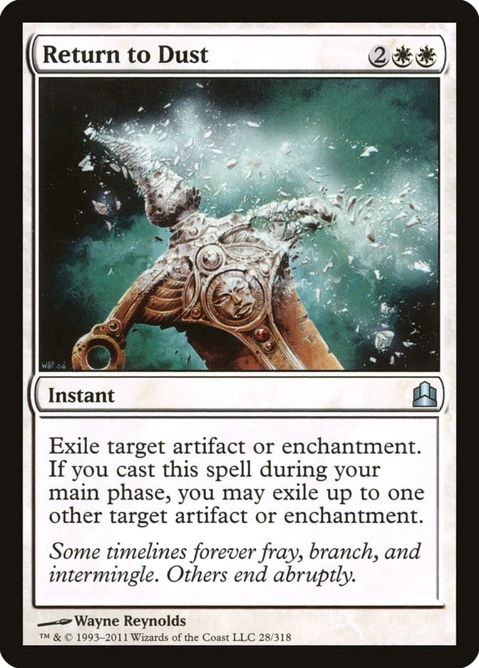Return to Dust [Commander 2011] Magic: The Gathering