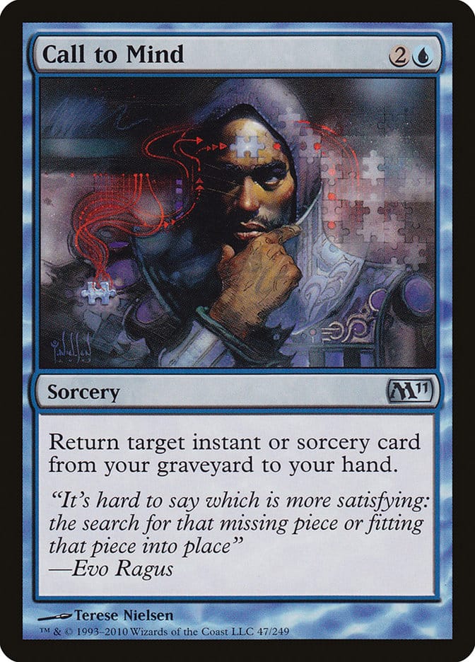 Call to Mind [Magic 2011] Magic: The Gathering