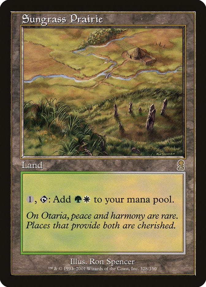Sungrass Prairie [Odyssey] Magic: The Gathering