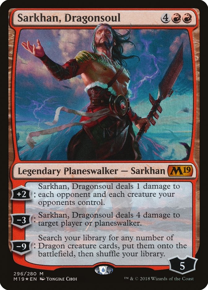 Sarkhan, Dragonsoul [Core Set 2019] Magic: The Gathering