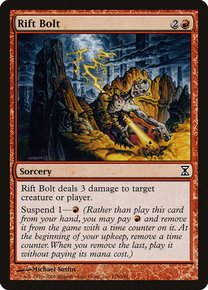 Rift Bolt [Time Spiral] Magic: The Gathering