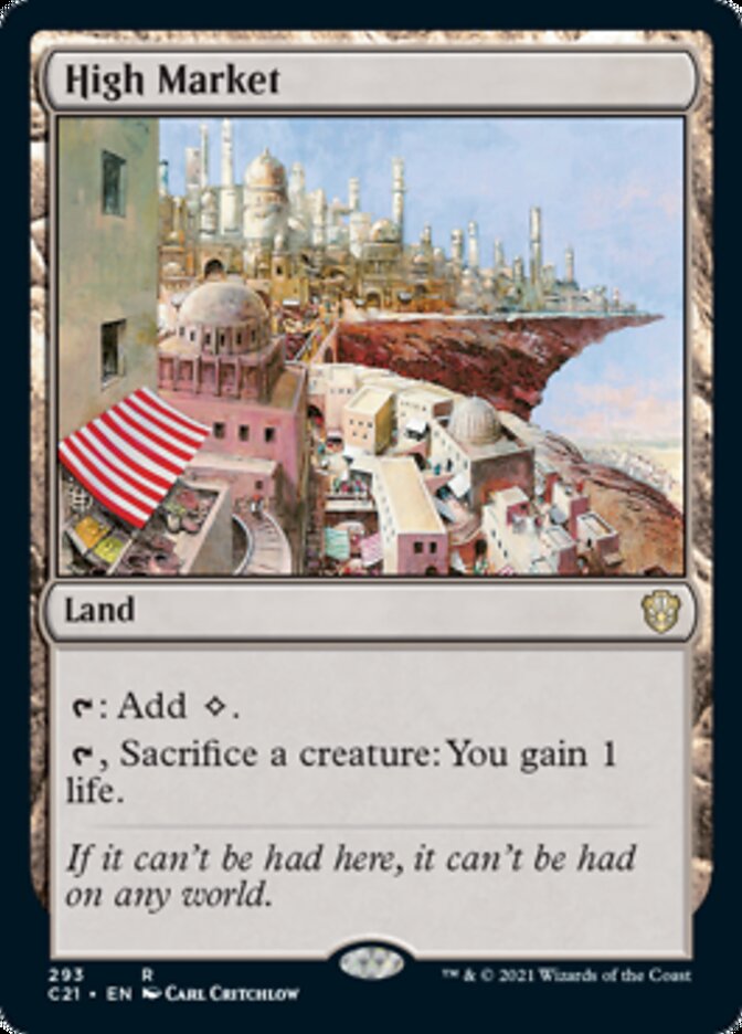 High Market [Commander 2021] Magic: The Gathering