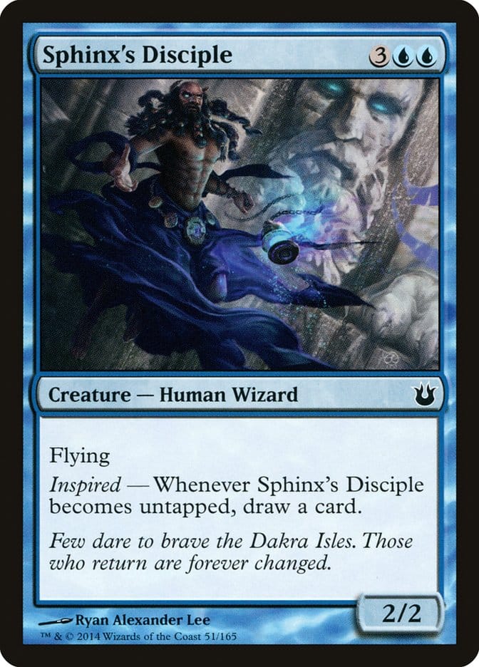 Sphinx's Disciple [Born of the Gods] Magic: The Gathering