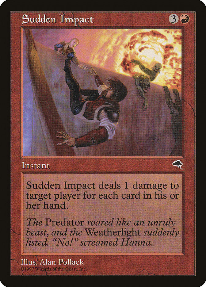Sudden Impact [Tempest] Magic: The Gathering