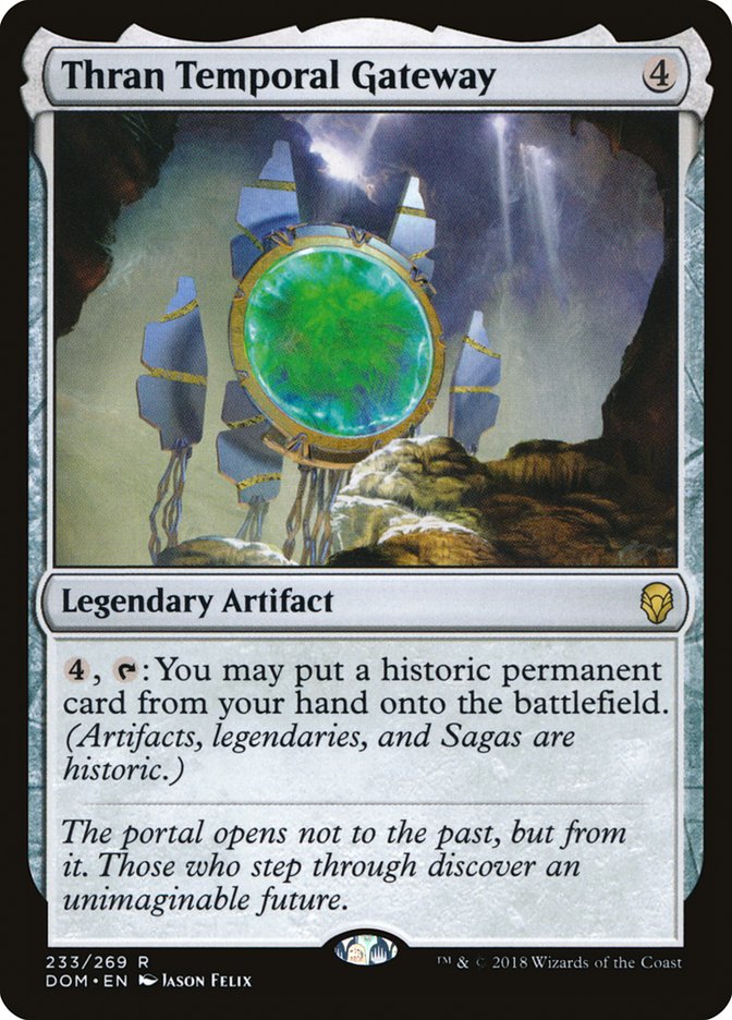 Thran Temporal Gateway [Dominaria] Magic: The Gathering