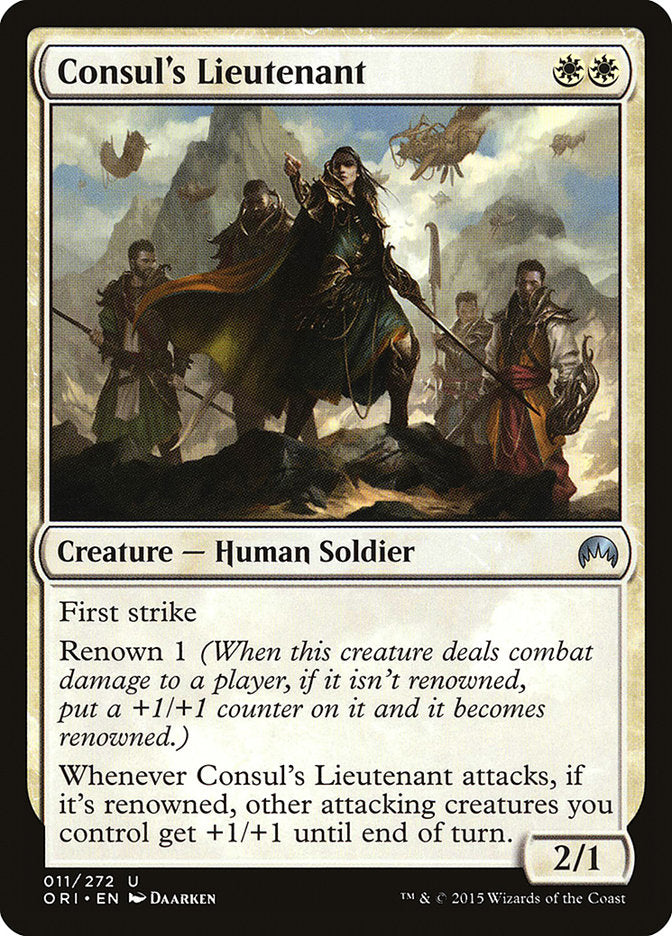 Consul's Lieutenant [Magic Origins] Magic: The Gathering