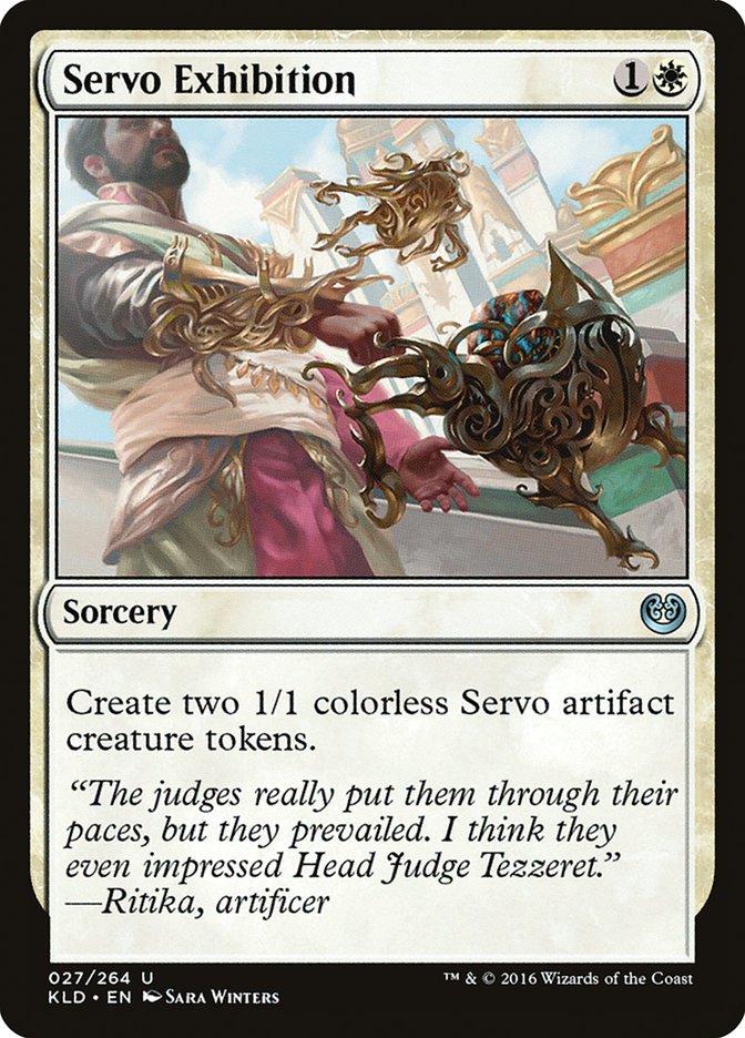 Servo Exhibition [Kaladesh] Magic: The Gathering
