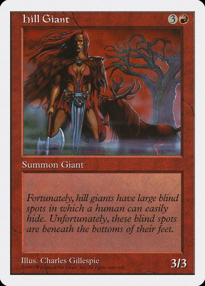 Hill Giant [Fifth Edition] Magic: The Gathering