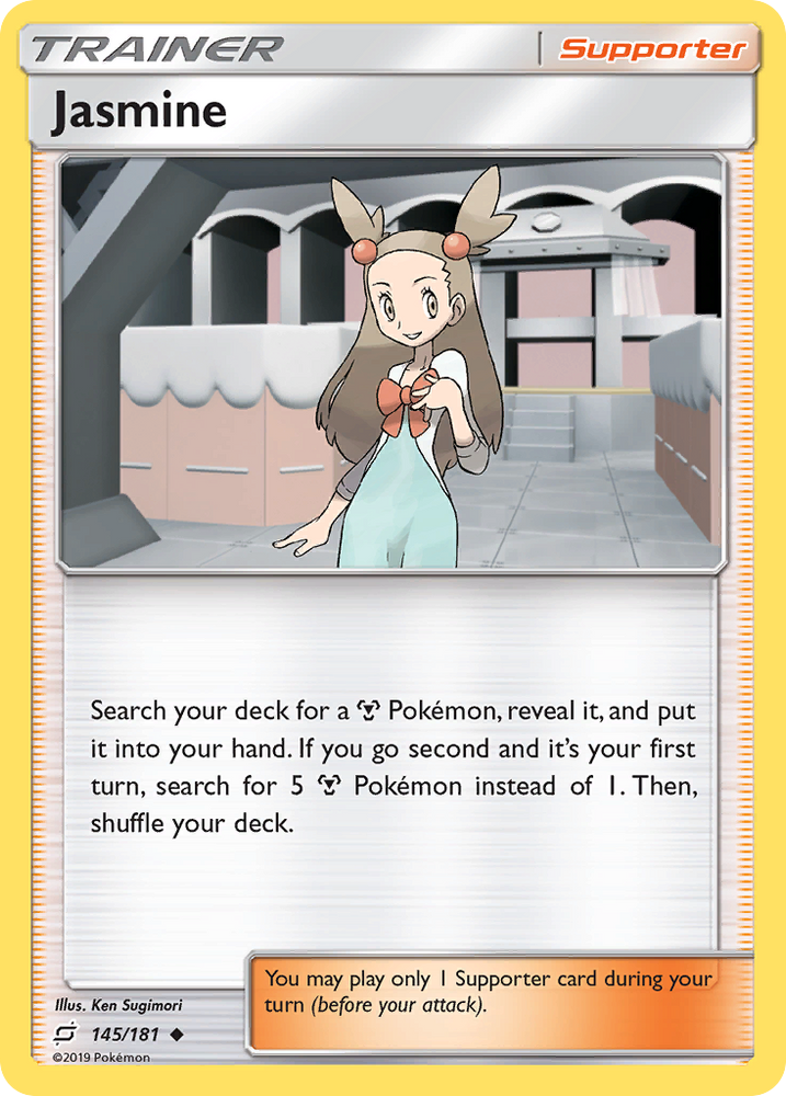 Jasmine (145/181) [Sun & Moon: Team Up] Pokémon