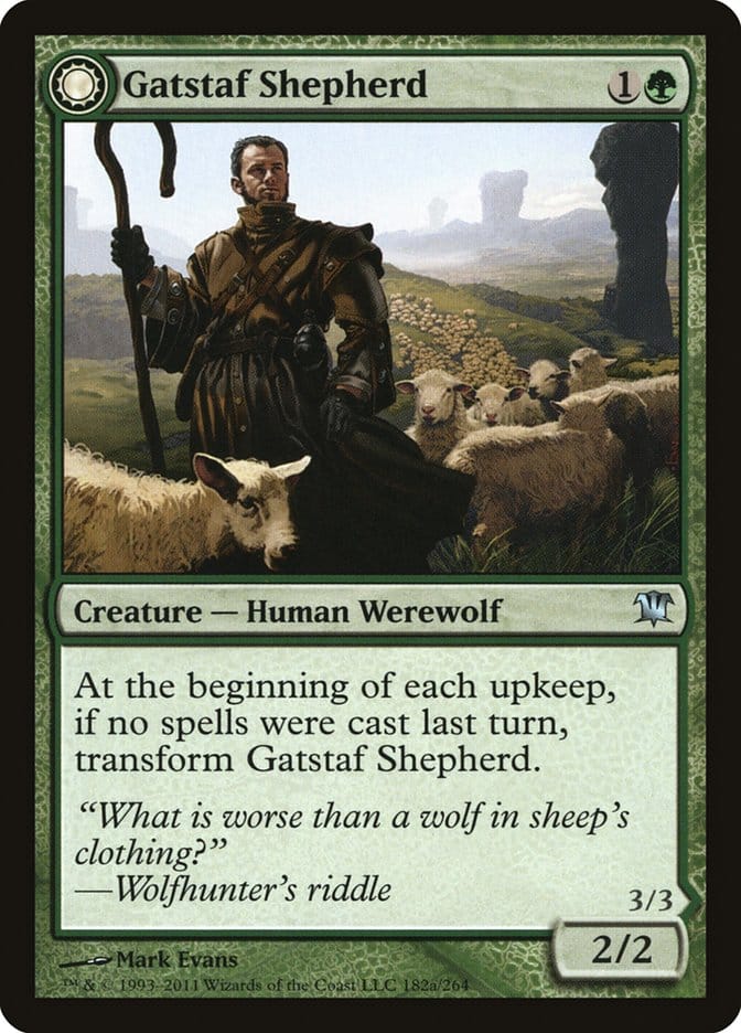 Gatstaf Shepherd // Gatstaf Howler [Innistrad] Magic: The Gathering