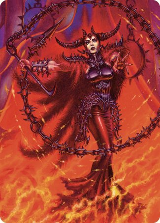 Deadly Rollick Art Card [Commander Masters Art Series] Magic: The Gathering