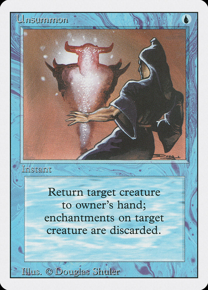 Unsummon [Revised Edition] Magic: The Gathering