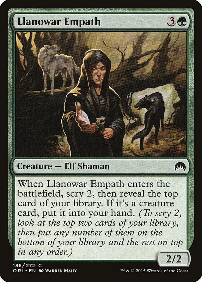 Llanowar Empath [Magic Origins] Magic: The Gathering