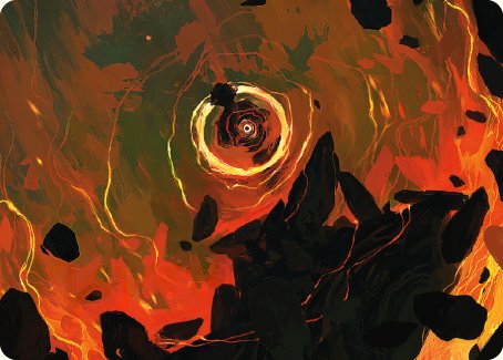 Frodo Baggins Art Card (47/81) [The Lord of the Rings: Tales of Middle-earth Art Series] Magic: The Gathering