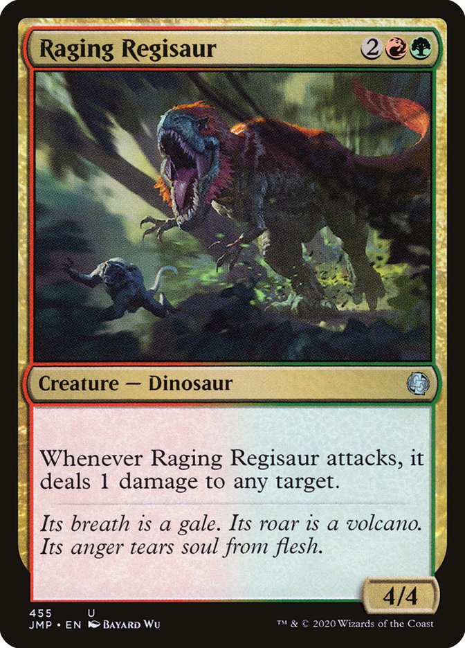Raging Regisaur [Jumpstart] Magic: The Gathering