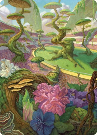 Undergrowth Stadium Art Card [Commander Masters Art Series] Magic: The Gathering