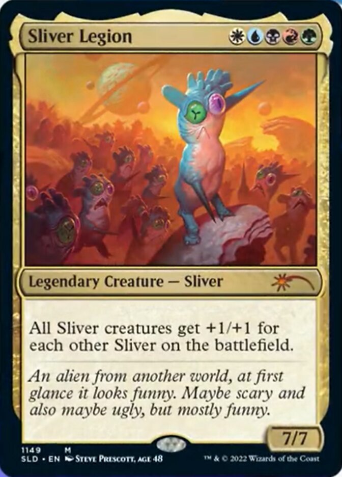 Sliver Legion (1149) [Secret Lair Drop Series] Magic: The Gathering