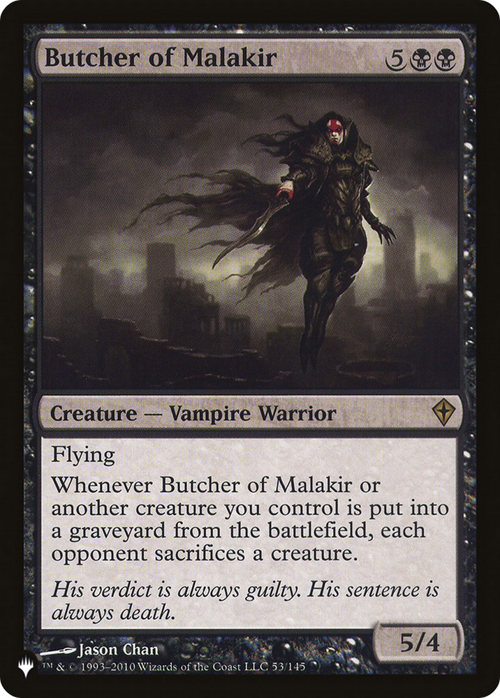 Butcher of Malakir [Secret Lair: From Cute to Brute] Magic: The Gathering