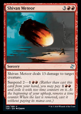 Shivan Meteor [Time Spiral Remastered] Magic: The Gathering