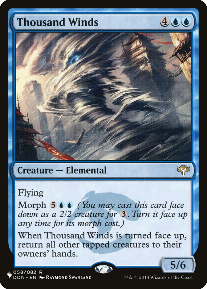 Thousand Winds [The List] Magic: The Gathering