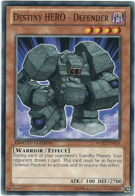 Destiny HERO - Defender [WGRT-EN019] Common