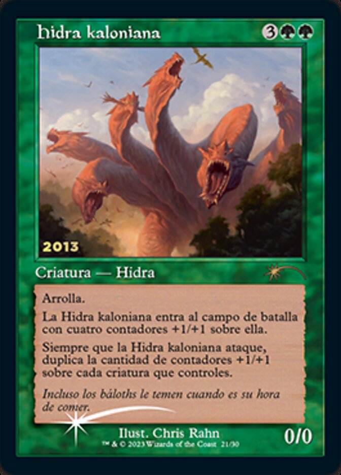Hidra Kaloniana (Kalonian Hydra) [30th Anniversary Promos] Magic: The Gathering