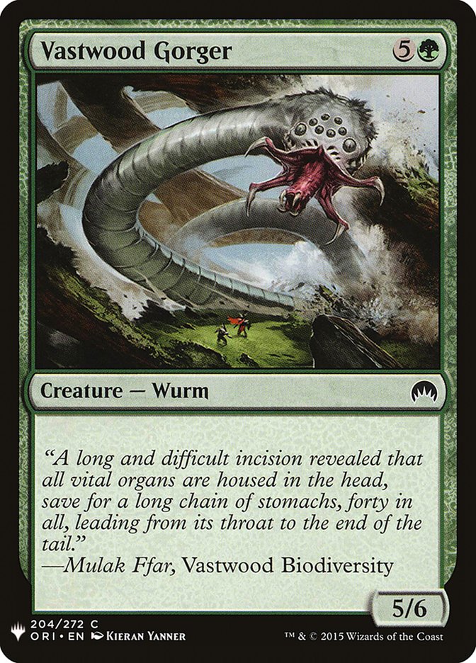 Vastwood Gorger [Mystery Booster] Magic: The Gathering