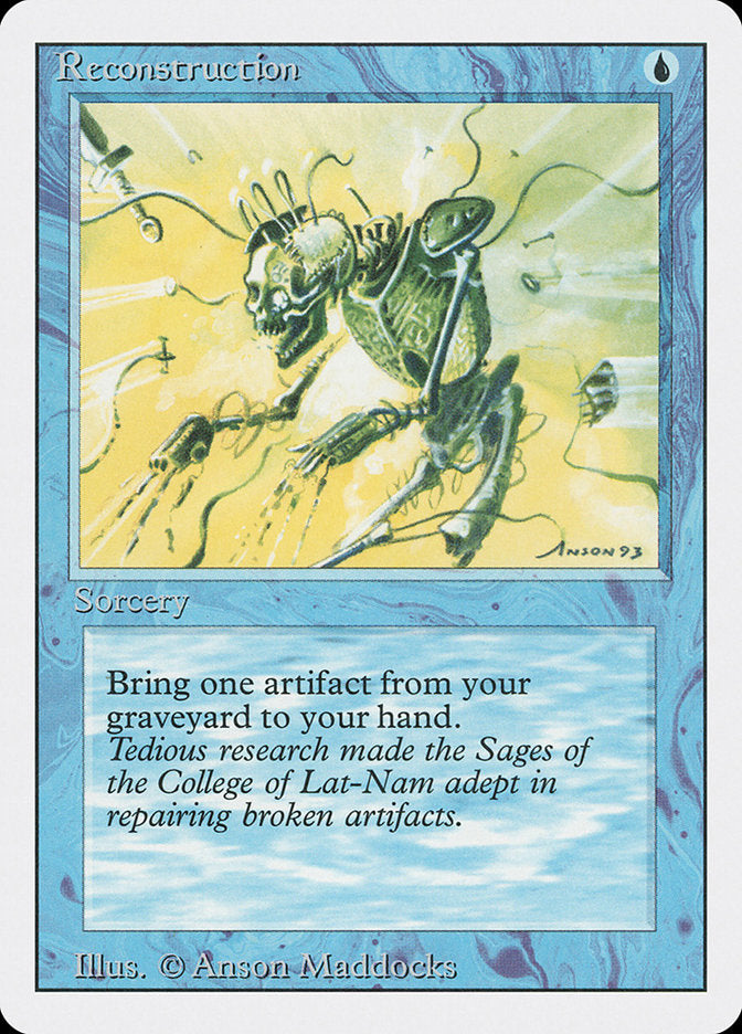 Reconstruction [Revised Edition] Magic: The Gathering