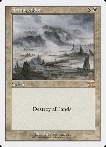 Armageddon [Classic Sixth Edition] Magic: The Gathering