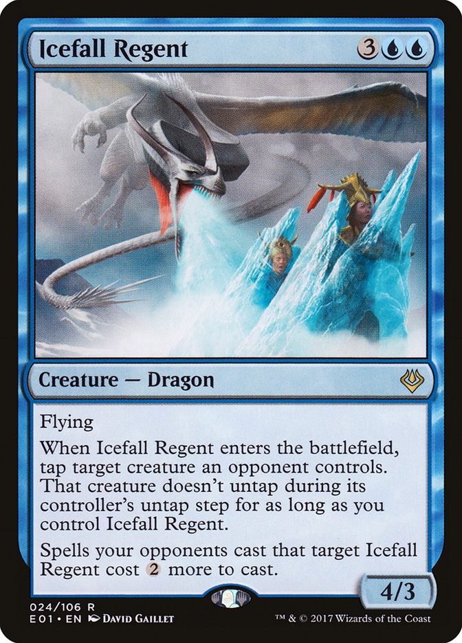 Icefall Regent [Archenemy: Nicol Bolas] Magic: The Gathering