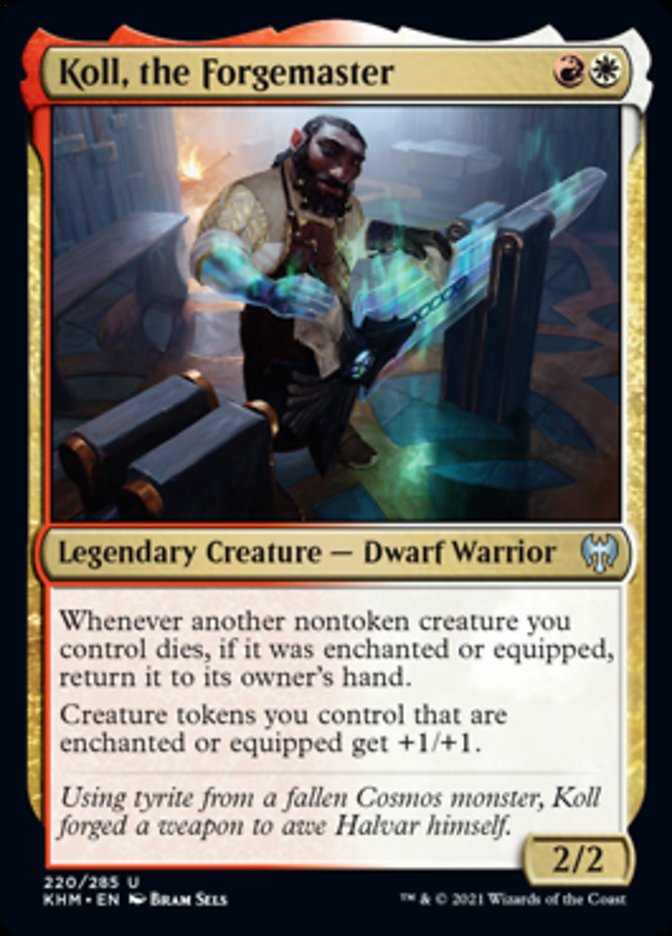 Koll, the Forgemaster [Kaldheim] Magic: The Gathering