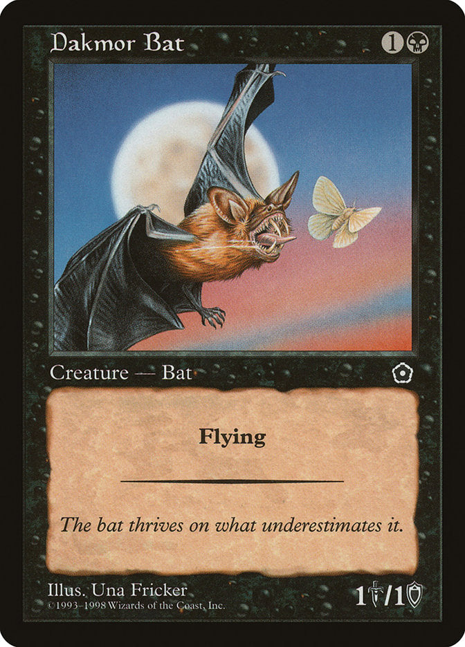 Dakmor Bat [Portal Second Age] Magic: The Gathering