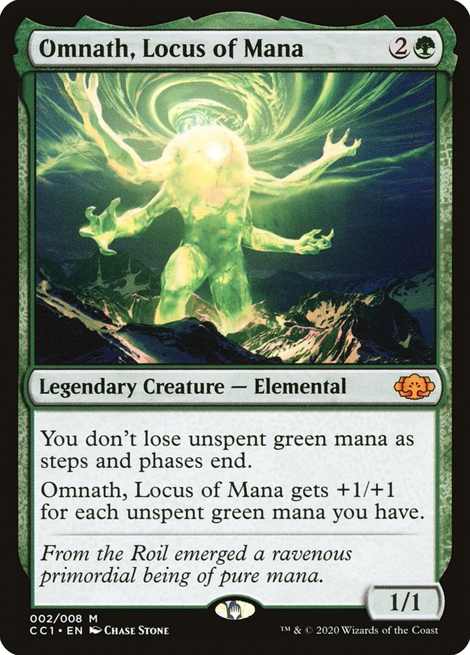 Omnath, Locus of Mana [Commander Collection: Green] Magic: The Gathering