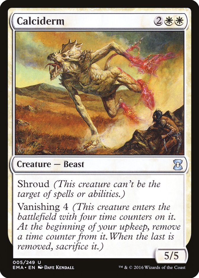 Calciderm [Eternal Masters] Magic: The Gathering