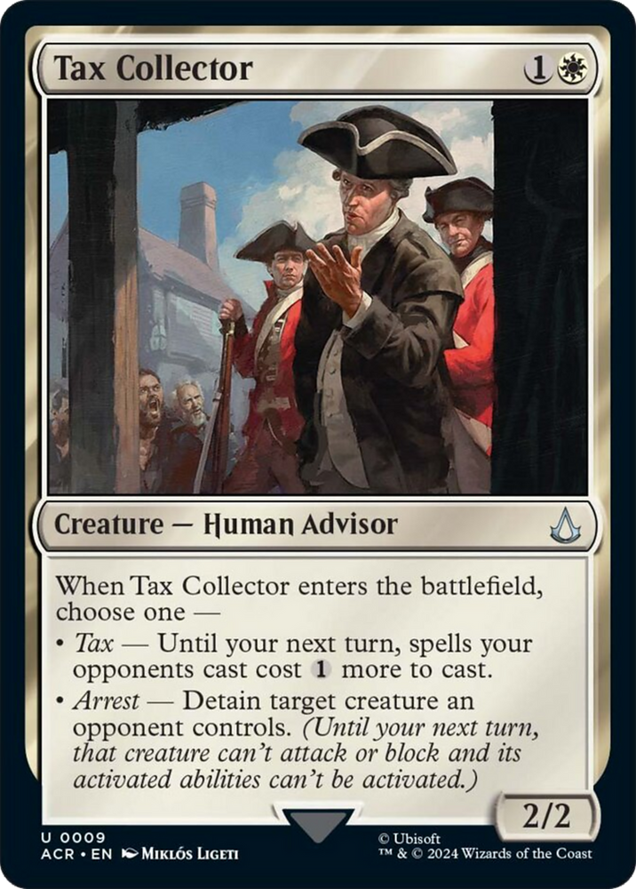 Tax Collector [Assassin's Creed] Magic: The Gathering