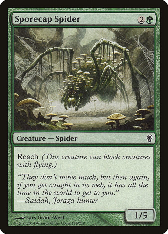 Sporecap Spider [Conspiracy] Magic: The Gathering