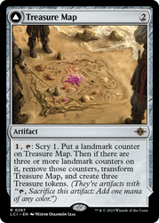 Treasure Map // Treasure Cove [The Lost Caverns of Ixalan] Magic: The Gathering