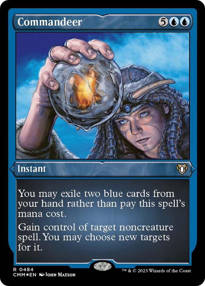 Commandeer (Foil Etched) [Commander Masters] Magic: The Gathering