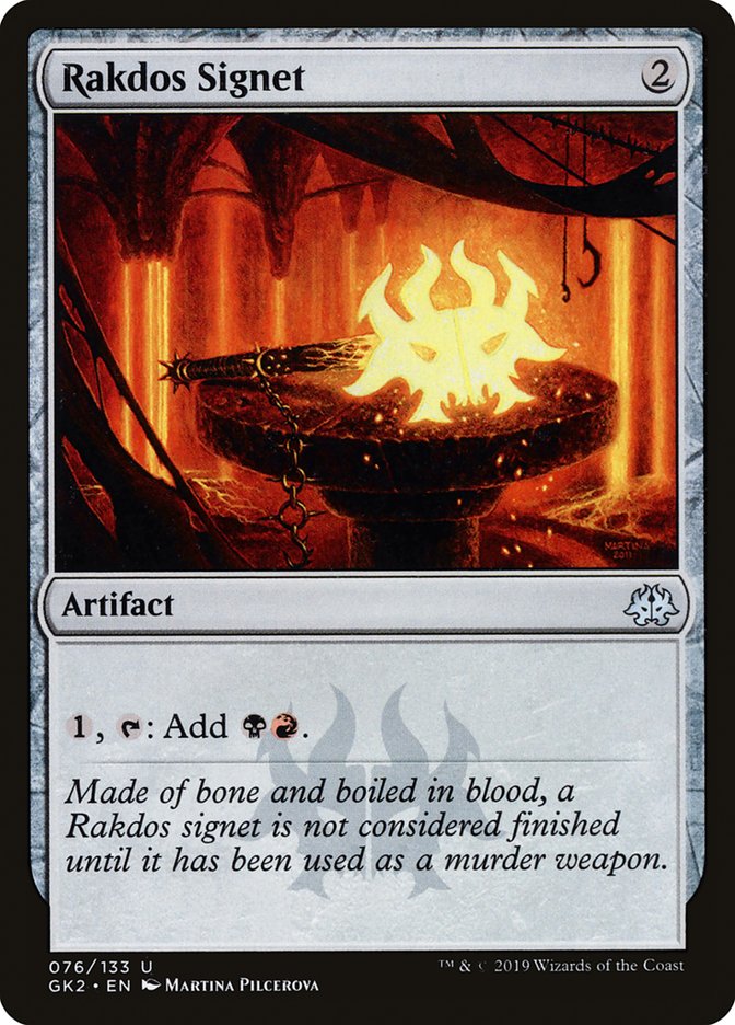 Rakdos Signet [Ravnica Allegiance Guild Kit] Magic: The Gathering