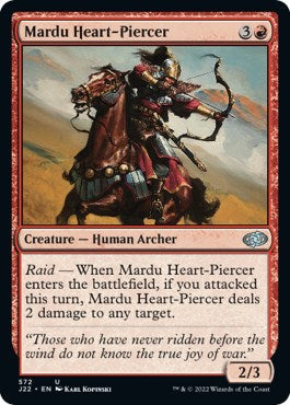Mardu Heart-Piercer [Jumpstart 2022] Magic: The Gathering