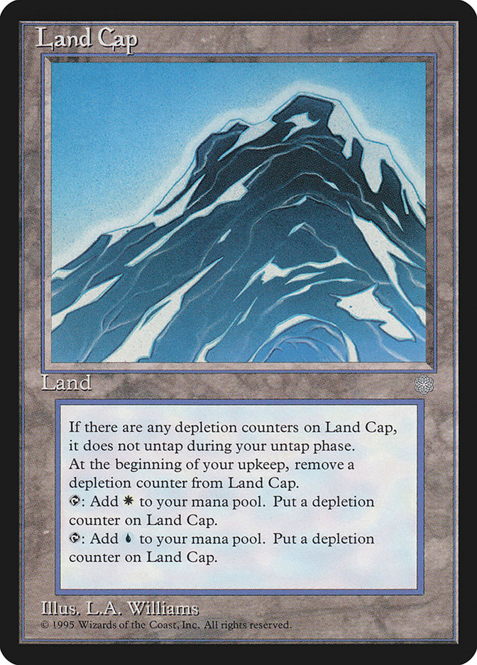 Land Cap [Ice Age] Magic: The Gathering