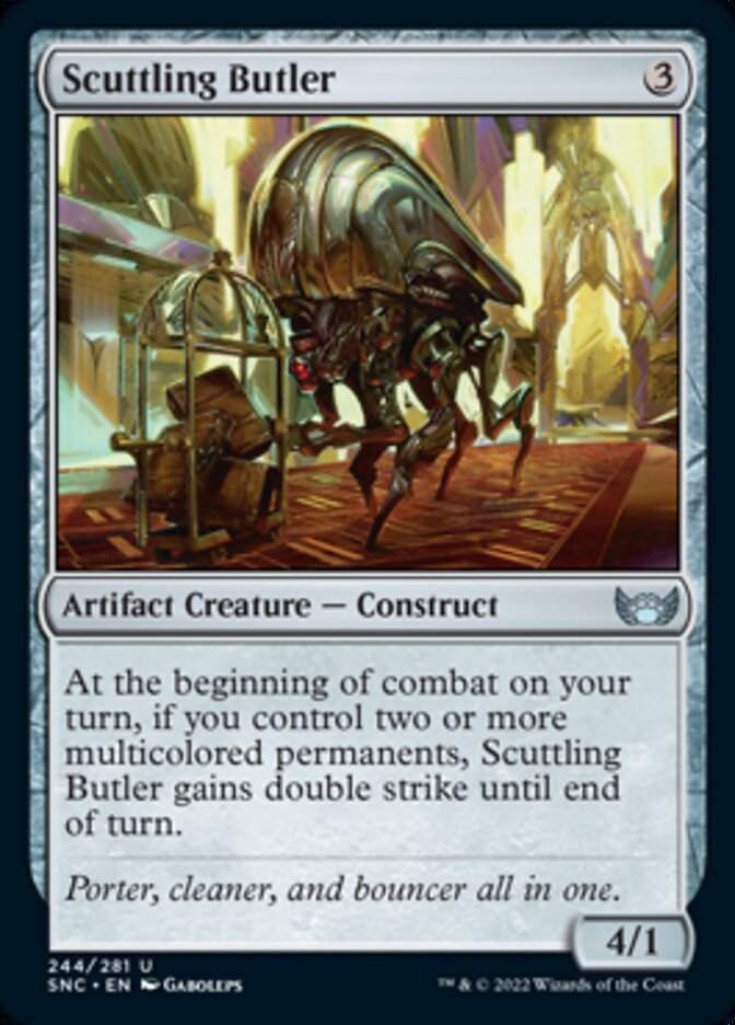 Scuttling Butler [Streets of New Capenna] Magic: The Gathering