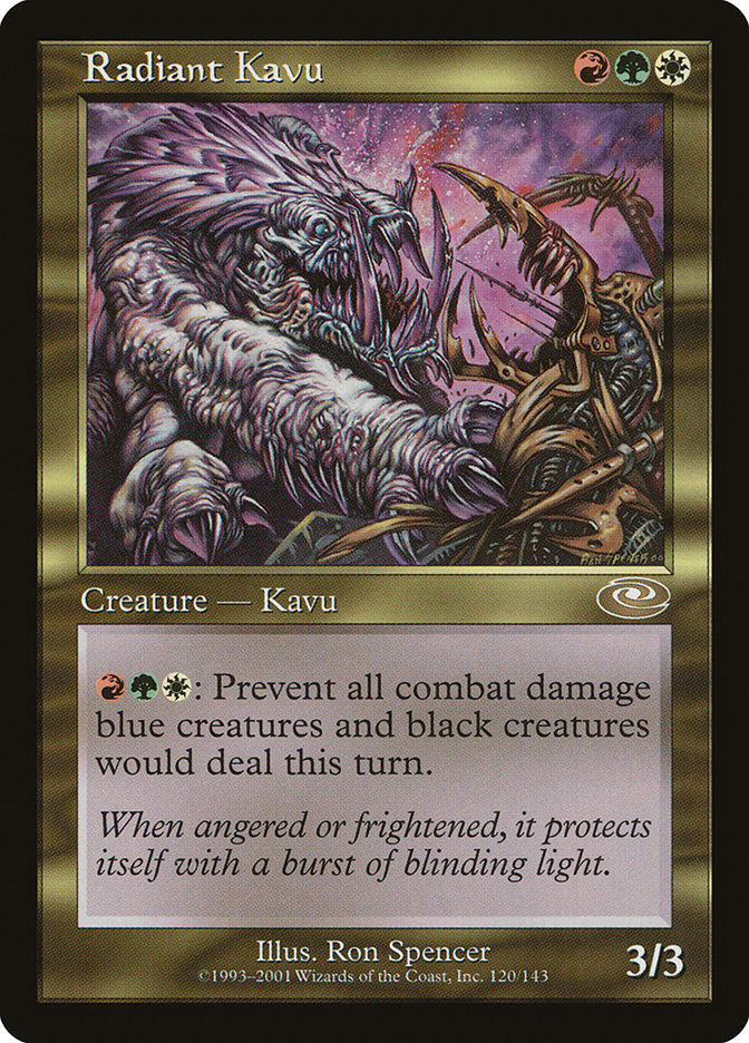Radiant Kavu [Planeshift] Magic: The Gathering