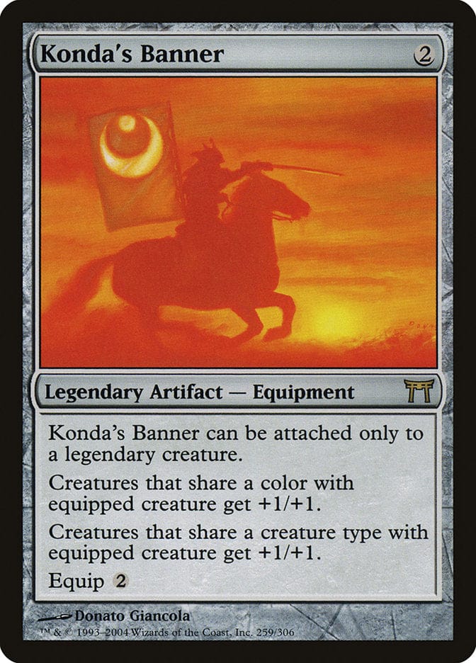 Konda's Banner [Champions of Kamigawa] Magic: The Gathering