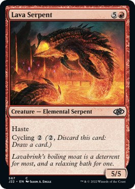 Lava Serpent [Jumpstart 2022] Magic: The Gathering
