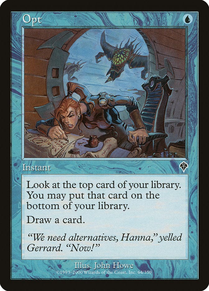 Opt [Invasion] Magic: The Gathering